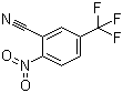 structure of CAS# 16499-52-8, 2-Nitro-5-(trifluoromethyl)benzonitrile;alpha,alpha,alpha-Trifluoro-6-nitro-m-tolunitrile