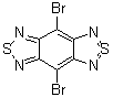 structure of CAS# 165617-59-4, 4,8-Dibromobenzo[1,2-c:4,5-c']bis[1,2,5]thiadiazole-6-S(IV);4,8-Dibromo-2lambda4delta2-benzo[1,2-c:4,5-c']bis[1,2,5]thiadiazole; 4,8-Dibromobenzo[1,2-c;4,5c']bis[1,2,5]thiadiazole; NSC 681081