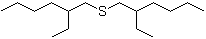 结构式 CAS# 16679-04-2, 二(2-乙基己基)硫醚