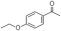 结构式 CAS# 1676-63-7, 4-乙氧基苯乙酮; 对乙氧基苯乙酮