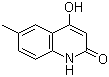 structure of CAS# 1677-44-7, 4-Hydroxy-6-methyl-2-quinolone;2-Hydroxy-6-methyl-1H-quinolin-4-one