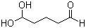 structure of CAS# 16776-90-2, Glutaraldehydemonoacetal