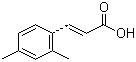 structure of CAS# 1685-80-9, 2,4-Dimethylcinnamic acid;3-(2,4-dimethylphenyl)acrylic acid
