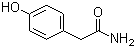 结构式 CAS# 17194-82-0, 4-羟基苯乙酰胺; 对羟基苯乙酰胺
