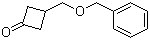 结构式 CAS# 172324-67-3, 3-(苄氧基)甲基环丁酮