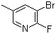 结构式 CAS# 17282-01-8, 2-氟-3-溴-5-甲基吡啶