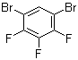 结构式 CAS# 17299-95-5, 1,5-二溴-2,3,4-三氟苯