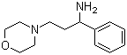 结构式 CAS# 173273-39-7, 4-(3-氨基-3-苯丙基)吗啉