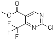 structure of CAS# 175137-27-6, Methyl 2-chloro-4-(trifluoromethyl)pyrimidine-5-carboxylate