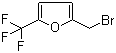 structure of CAS# 17515-77-4, 2-(Bromomethyl)-5-(trifluoromethyl)furan