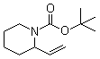 structure of CAS# 176324-61-1, 2-Ethenyl-1-piperidinecarboxylic acid 1,1-dimethylethyl ester