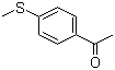 structure of CAS# 1778-09-2, 4'-Methylthioacetophenone;1-[4-(Methylthio)phenyl]ethan-1-one