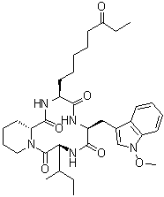 结构式 CAS# 183506-66-3, Apicidin