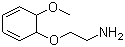 structure of CAS# 1836-62-0, 2-(2-Methoxyphenoxy)ethylamine