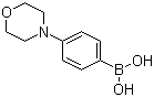 结构式 CAS# 186498-02-2, 4-吗啉苯硼酸; [4-(4-吗啉基)苯基]硼酸