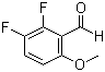 结构式 CAS# 187543-87-9, 2,3-二氟-6-甲氧基苯甲醛