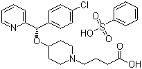 结构式 CAS# 190786-44-8, 苯磺酸贝托司汀