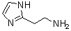 structure of CAS# 19225-96-8, 2-(2-Aminoethyl)imidazole;2-(1H-Imidazol-2-yl)ethanamine; 2-(2-Aminoethyl)-1H-imidazole; 2-(2-Aminoethyl)imidazole; Isohistamine
