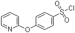 structure of CAS# 192329-94-5, 4-(2-Pyridyloxy)phenylsulphonyl chloride