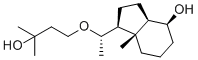 结构式 CAS# 192573-37-8, (1S,3aR,4S,7aS)-1-((S)-1-(3-羟基-3-甲基丁氧基)乙基)-7a-甲基八氢-1H-茚-4-醇