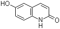 结构式 CAS# 19315-93-6, 6-羟基-2(1H)-喹啉酮