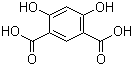 structure of CAS# 19829-74-4, 4,6-Dihydroxyisophthalic acid;Resorcinol-4,6-dicarboxylic acid; 4,6-Dihydroxy-1,3-benzenedicarboxylic acid