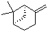 结构式 CAS# 19902-08-0, (1R,5R)-6,6-二甲基-2-亚甲基二环[3.1.1]庚烷
