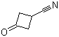 3-Oxocyclobutanecarbonitrile molecular structure (CAS 20249-16-5)
