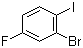 structure of CAS# 202865-73-4, 2-Bromo-4-fluoroiodobenzene