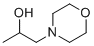 结构式 CAS# 2109-66-2, N-(2-羟基丙基)吗啉