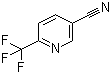 结构式 CAS# 216431-85-5, 3-氰基-6-三氟甲基吡啶; 6-(三氟甲基)烟酸腈