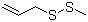 structure of CAS# 2179-58-0, Methyl allyl disulfide;Allyl methyl disulfide