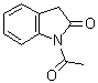 structure of CAS# 21905-78-2, 1-Acetyl-2-indolinone;1-Acetyloxindole; NSC 286428