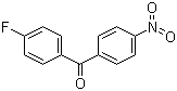 结构式 CAS# 2195-47-3, 4-氟-4'-硝基二苯甲酮