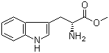 结构式 CAS# 22032-65-1, D-色氨酸甲酯