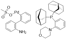 结构式 CAS# 2222690-89-1, MorDalphos 钯 G3