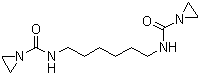 结构式 CAS# 2271-93-4, N,N'-1,6-己二基双(1-氮丙啶甲酰胺)