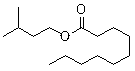 structure of CAS# 2306-91-4, Decanoic acid 3-methylbutyl ester;Isopentyl alcohol decanoate; 3-Methylbutyl decanoate; Isoamyl caprate; Isoamyl decanoate; Isopentyl caprate; Isopentyl decanoate