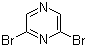 结构式 CAS# 23229-25-6, 2,6-二溴吡嗪