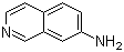 结构式 CAS# 23707-37-1, 7-氨基异喹啉