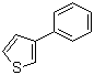 结构式 CAS# 2404-87-7, 3-苯基噻吩