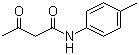 结构式 CAS# 2415-85-2, 4'-甲基乙酰乙酰苯胺; 乙酰基乙酰对甲基苯胺