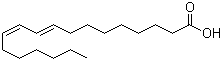 structure of CAS# 2420-56-6, Conjugated linoleic acid;(10E,12Z)-Octadeca-9,12-dienoic acid