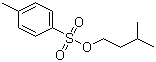 structure of CAS# 2431-75-6, 3-Methylbutyl tosylate;3-Methyl-1-butyl tosylate; 3-Methyl-1-butyl 4-methylbenzenesulfonate; Isoamyl p-toluenesulfonate