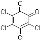 结构式 CAS# 2435-53-2, 邻四氯苯醌