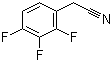 结构式 CAS# 243666-13-9, 2,3,4-三氟苯乙腈