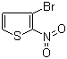 结构式 CAS# 24430-27-1, 3-溴-2-硝基噻吩