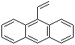 结构式 CAS# 2444-68-0, 9-乙烯基蒽