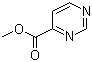 structure of CAS# 2450-08-0, Methyl pyrimidine-4-carboxylate;Pyrimidine-4-carboxylic acid methyl ester; NSC 78314