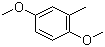 结构式 CAS# 24599-58-4, 2,5-二甲氧基甲苯